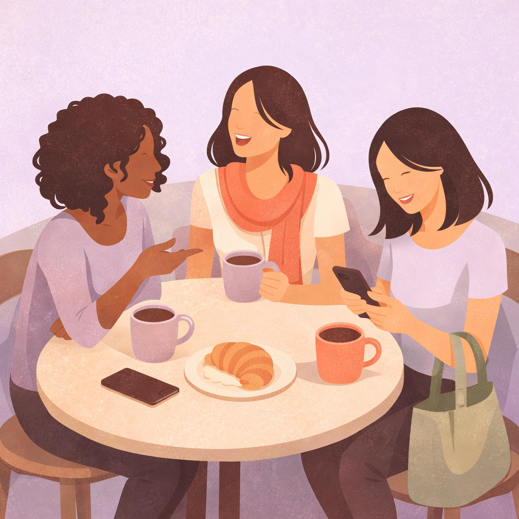 Share tips with other mums